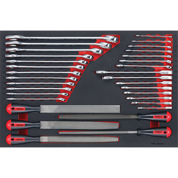 32 Piece Spanner and File Set (EVA)